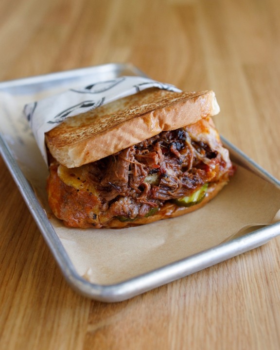 Brisket Grilled Cheese