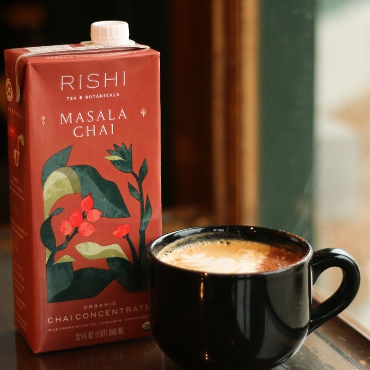 Reg/12oz Hot Tea: Masala Chai (organic)