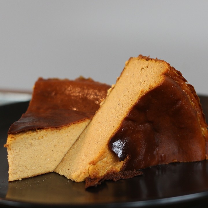 Basque Cheesecake (8", ⅙ Slice) - Spiced Pumpkin
