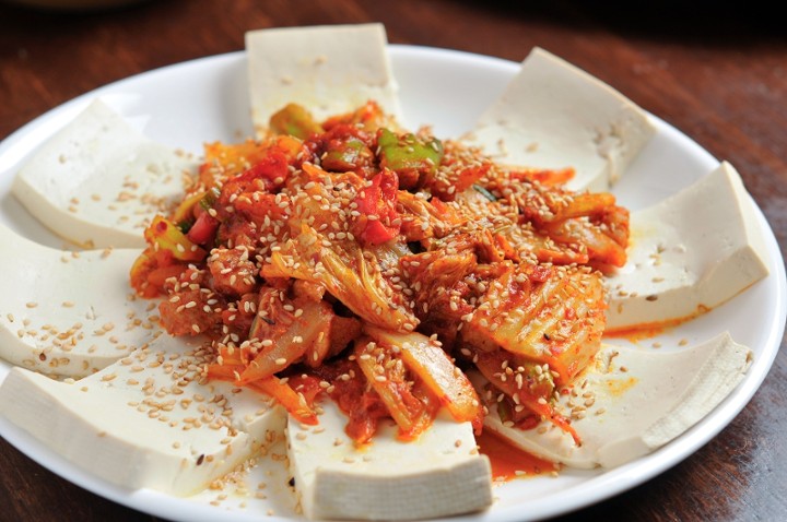 Spicy Pork & Kimchi w/ Tofu