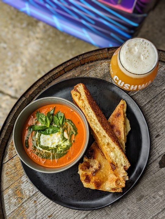 Grilled Cheese and Tomato Bisque Combo!