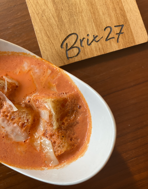 Roasted Pepper & Tomato Bisque