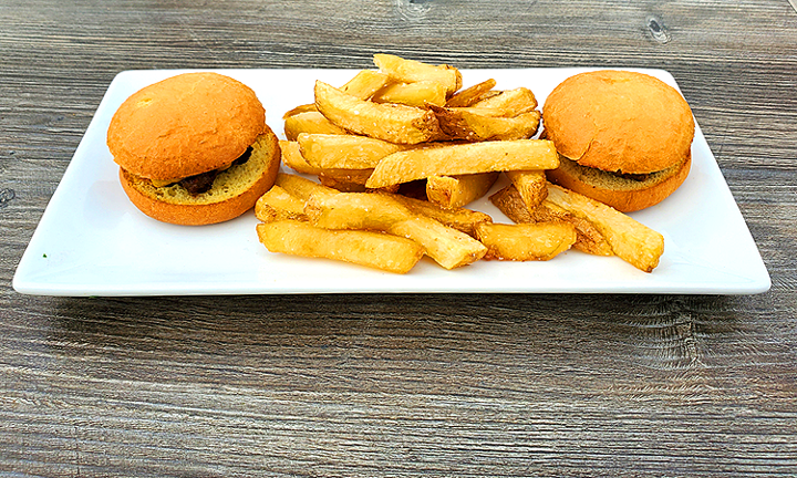 Kids Cheese Burger Sliders