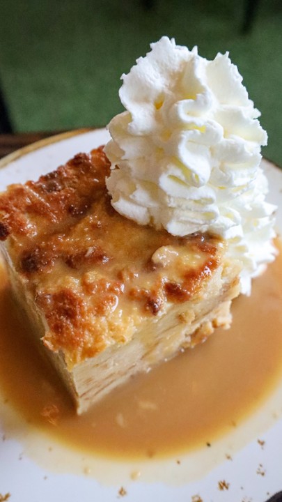 White Chocolate Bread Pudding