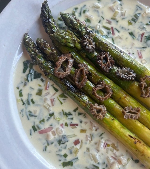 Grilled Zuckerman's Asparagus