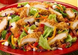 Crispy Chicken salad