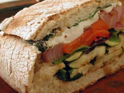 Marinated Veggies Sub