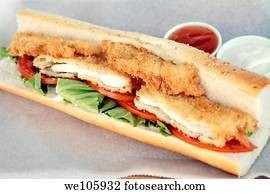 Breaded Chicken Sub