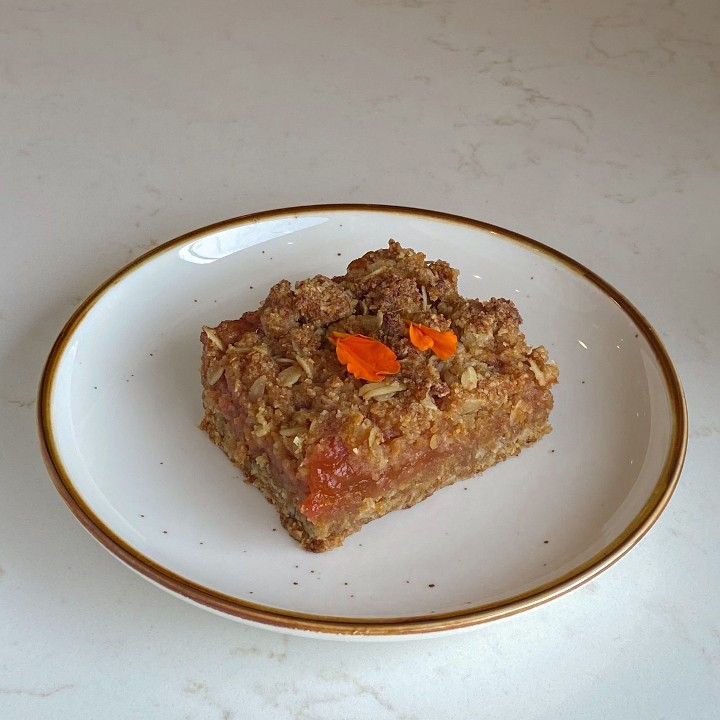 oat crumble bar