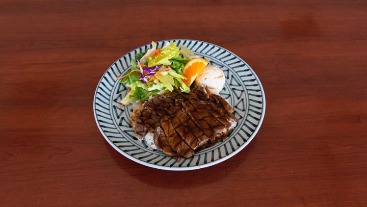 #2 Beef Teriyaki Plate