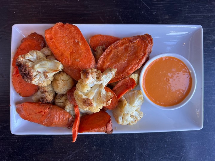 Roasted Carrots & Cauliflower