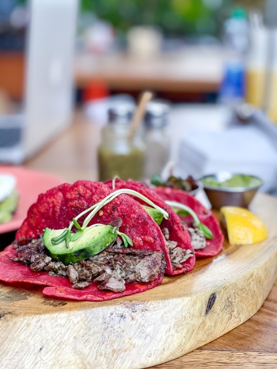 RIB EYE ANGUS TACOS