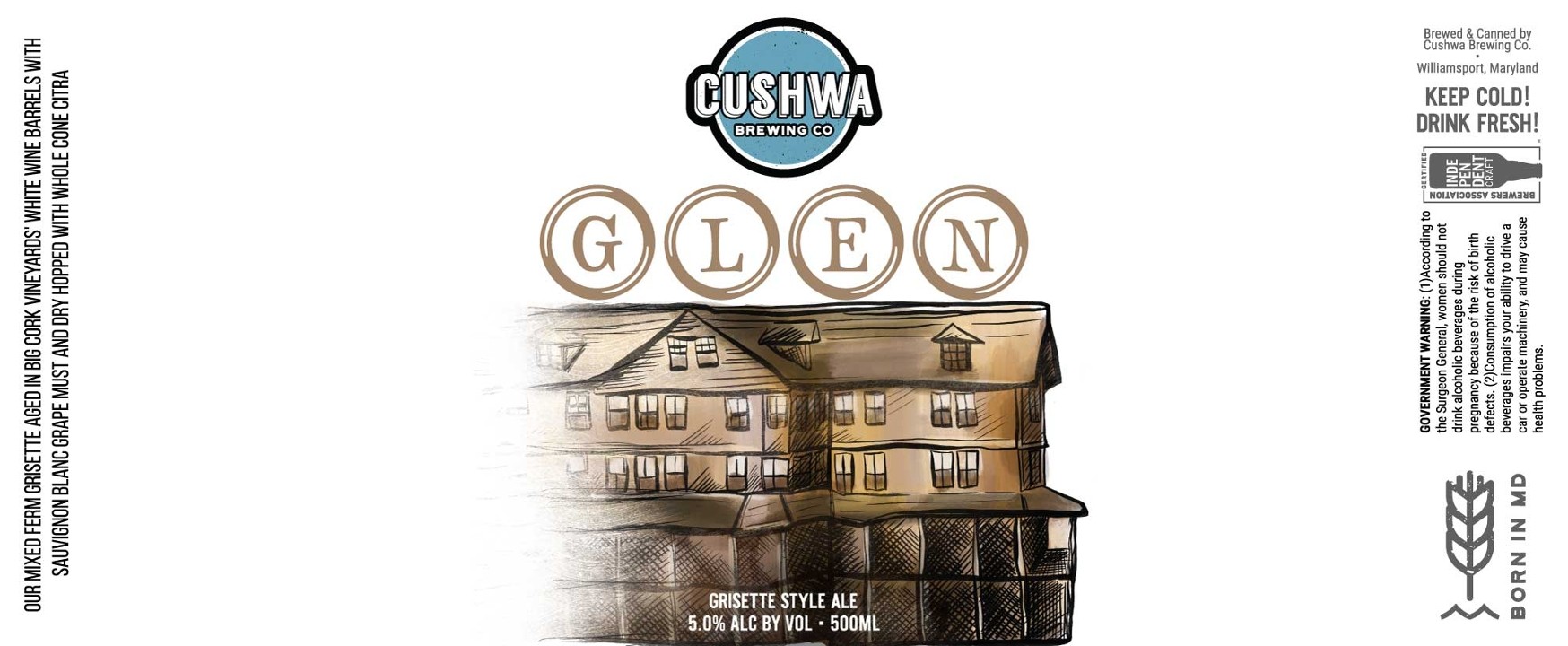 Glen (500ml Bottle To-Go)
