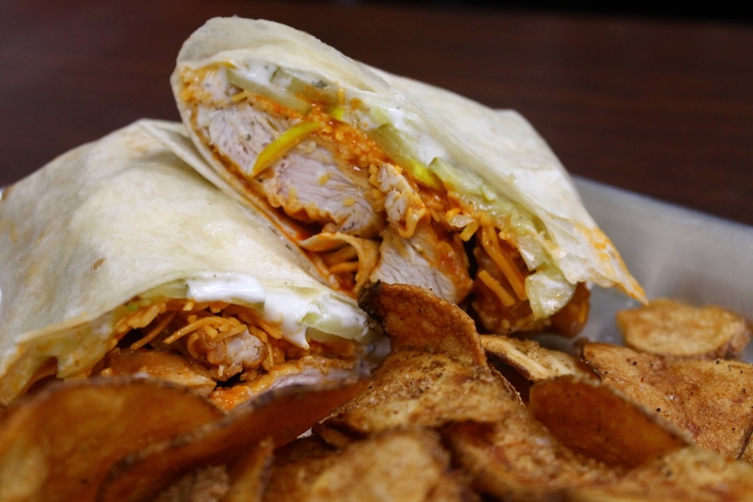 Buffalo Chicken Tender Wrap