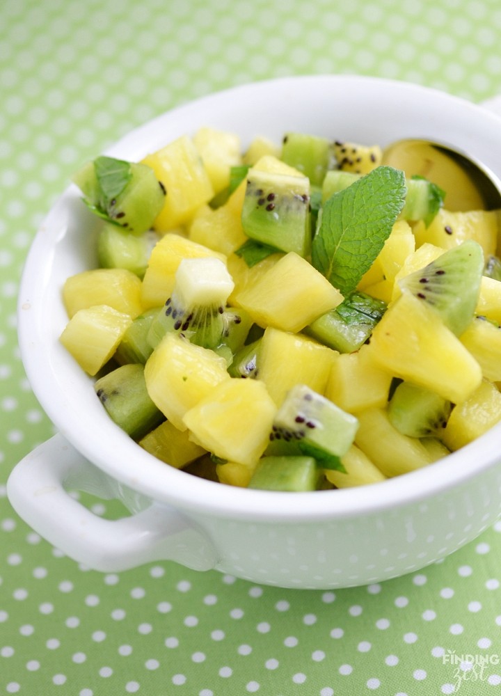 Diced Kiwi & Pineapple