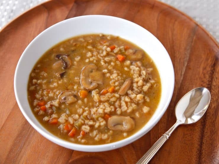 Mushroom Barley soup