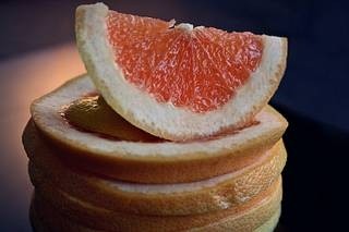 Whole Sliced Grapefruit