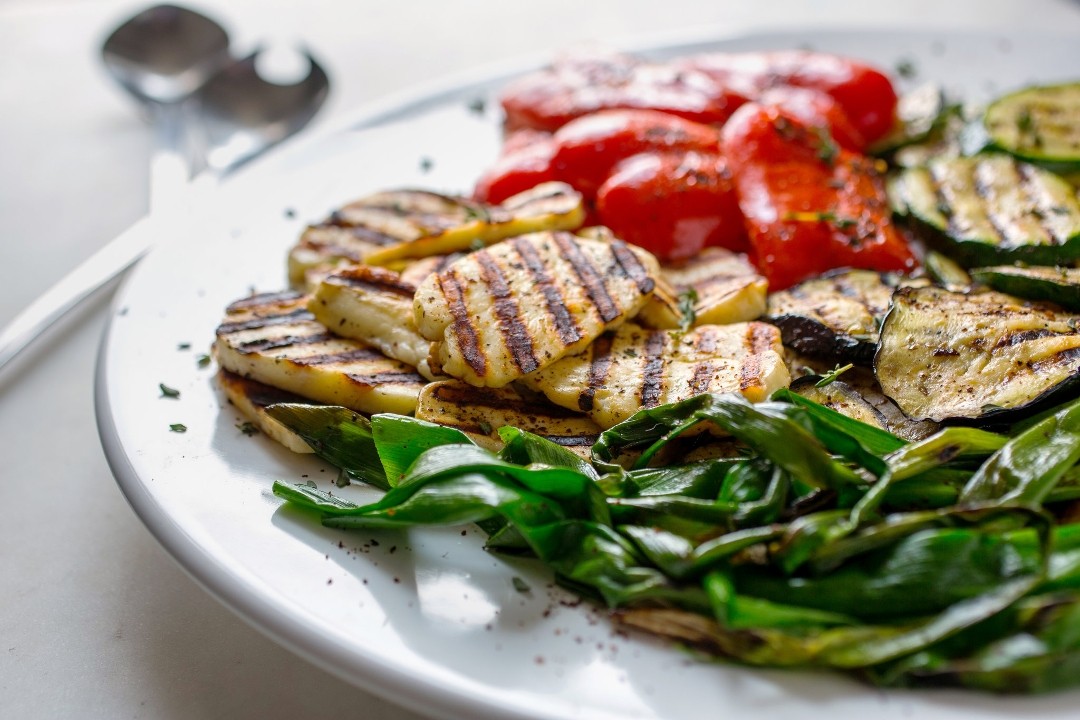 Halloumi And Grilled Vegetables