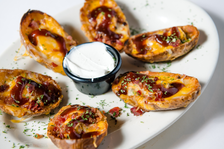 BBQ Potato Skins - Entree