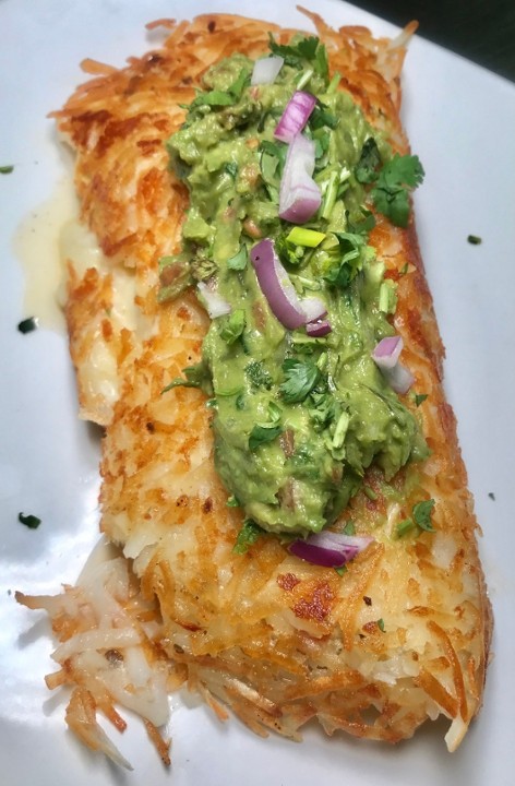 Guacamole Potato Blanket Omelet