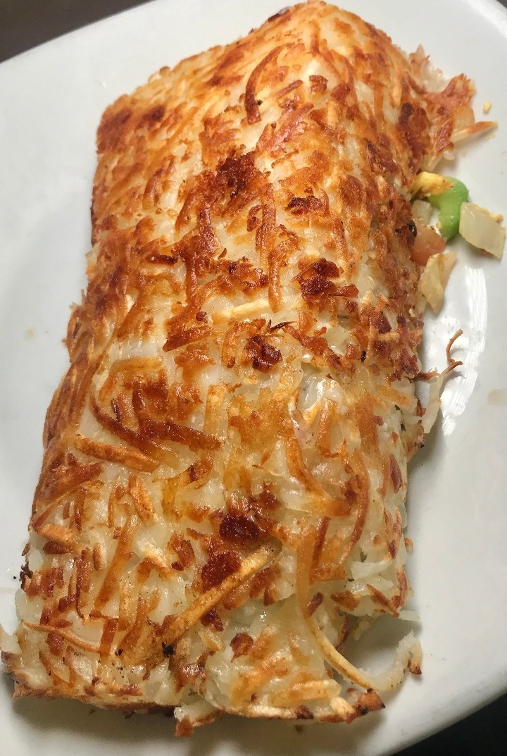 Chorizo Potato Blanket Omelet