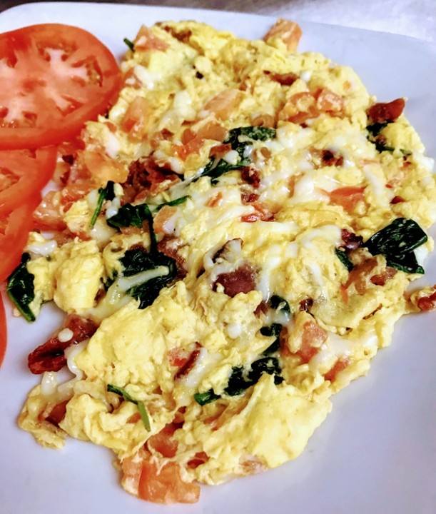 Spinach scramble