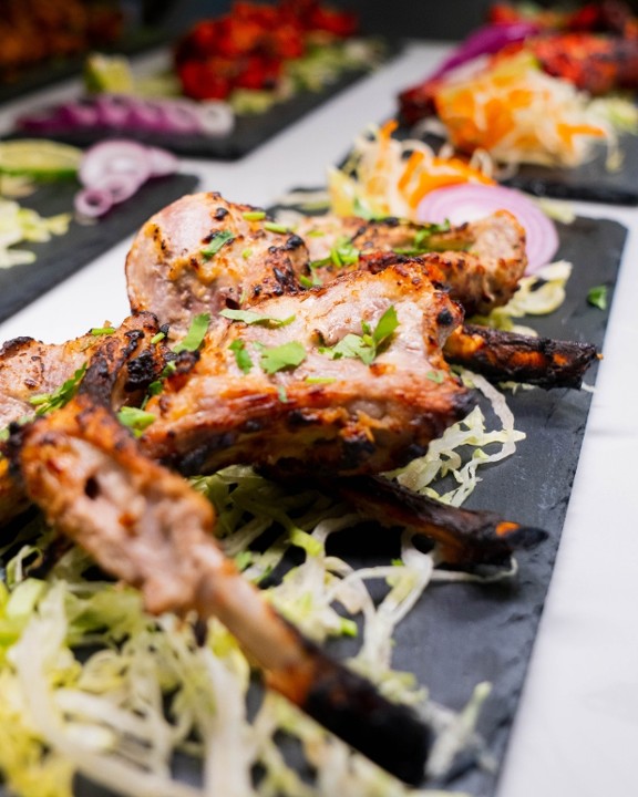 Royal Lamb Rann Deccan Spice - Pompano - Hyderabadi Royal Lamb Chops