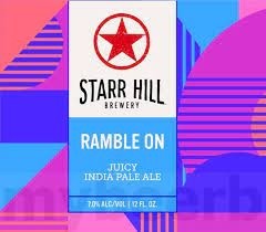 Starr Hill "Ramble On" Ipa
