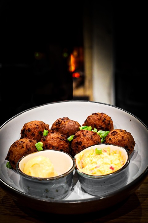 Pimento Cheese Hush Puppies -TM