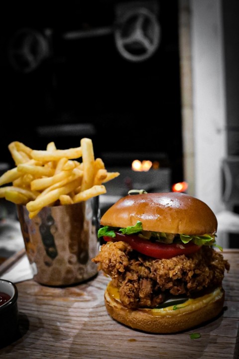 Sunday Fried Chicken Sammy