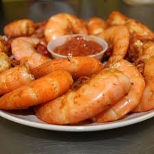 STEAMED SHRIMP PLATTER