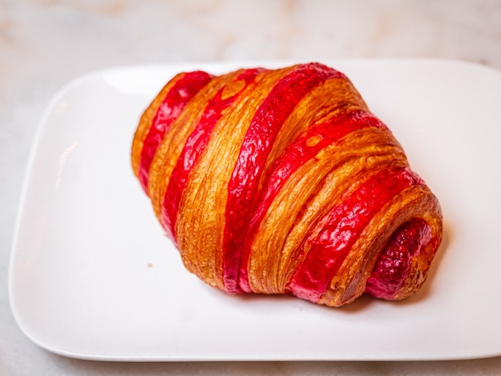 Raspberry Croissant