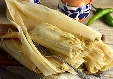 2 Tamales Mexicanos De Pollo