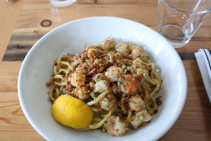 ROCK SHRIMP CARBONARA