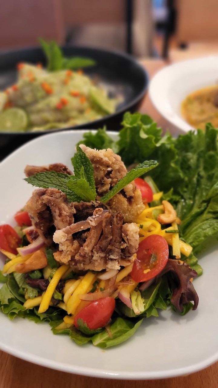 *New* Soft Shell Crab with Mango Salad / Spicy *