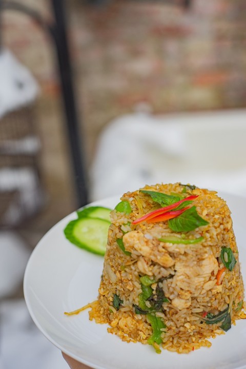 Lunch Basil Fried Rice Spicy **