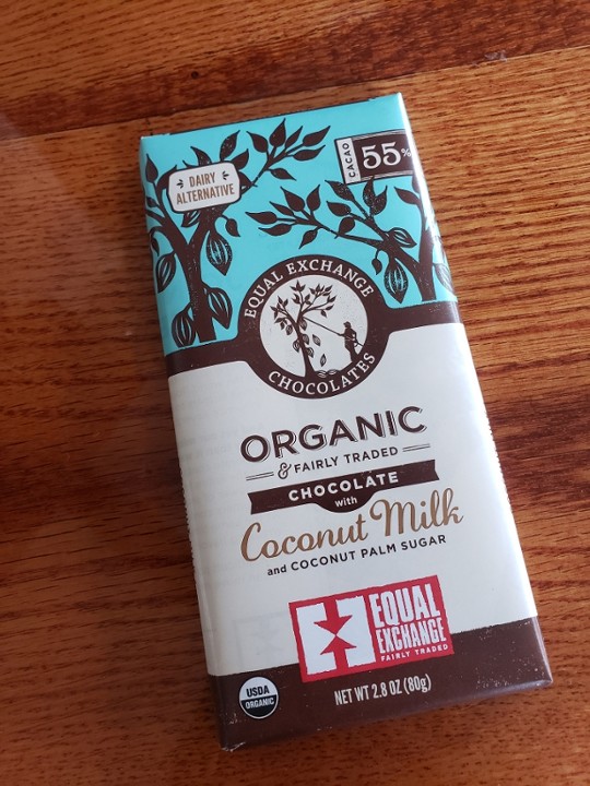 Coconut Milk Chocolate Bar (Equal Exchange)