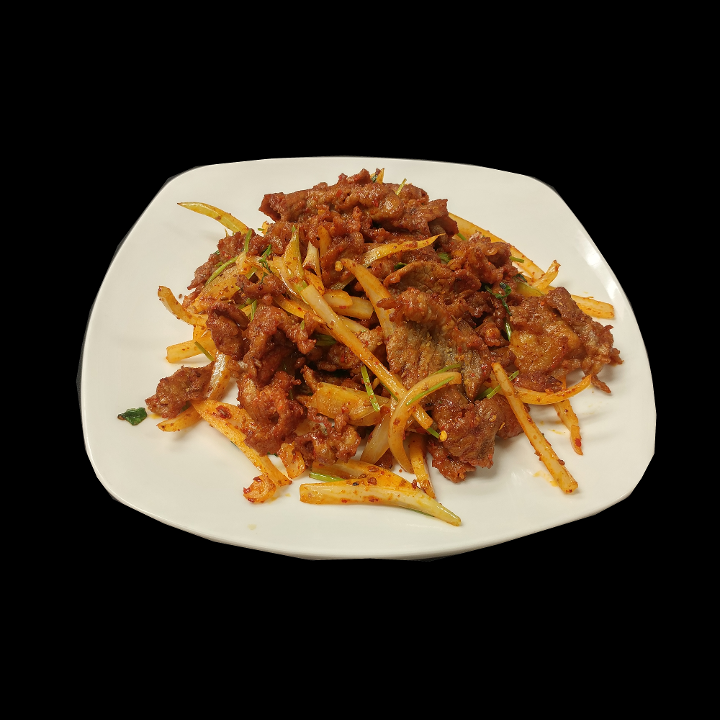 Stir-Fried Lamb with Cumin