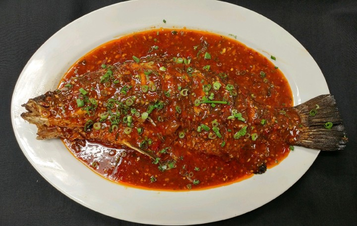 Sichuan Bean Chili Sauce Barramundi