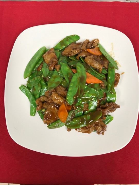 Beef with Snow Peas