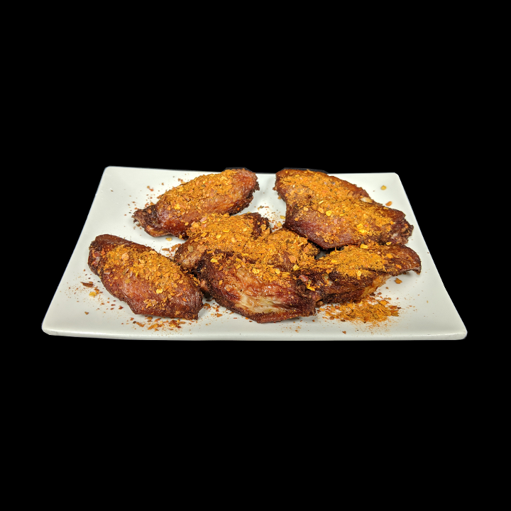Spicy Fried Chicken Wings (6)
