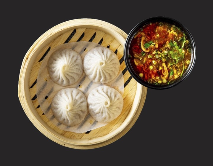 C1 Soup Dumplings + Hot & Sour Soup (2 items)