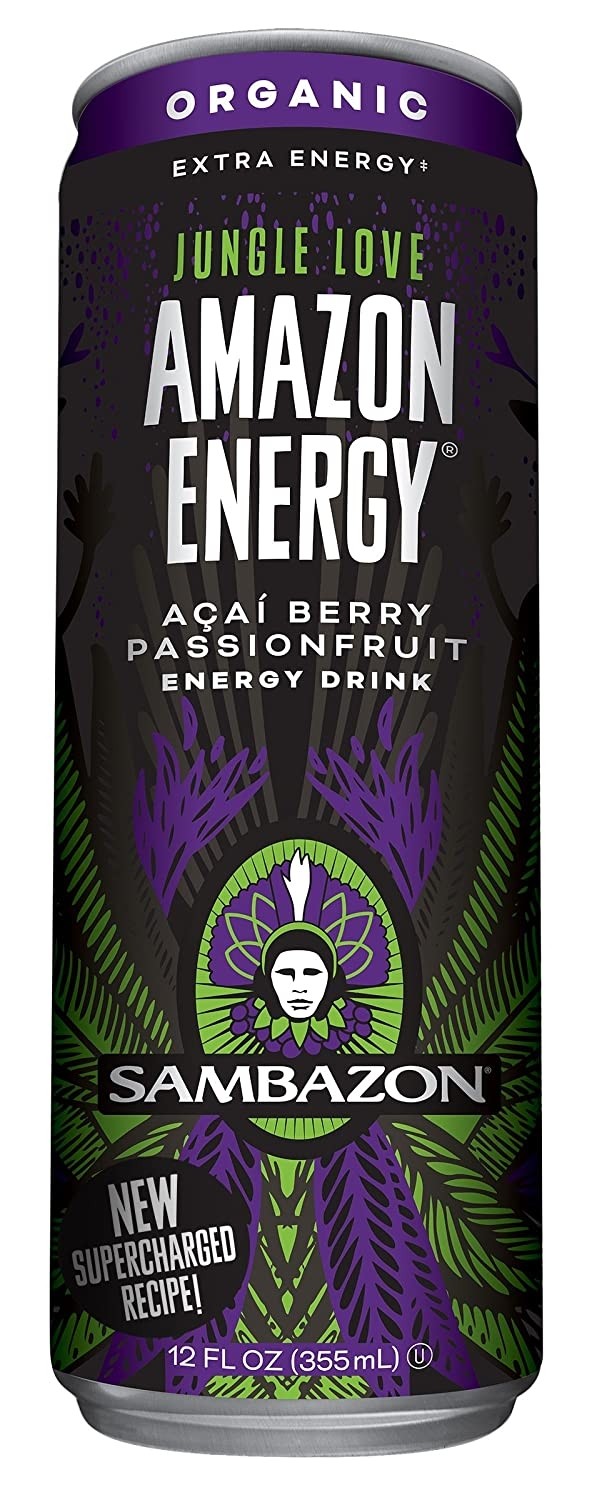 Amazon Organic Passion Berry Energy Drink