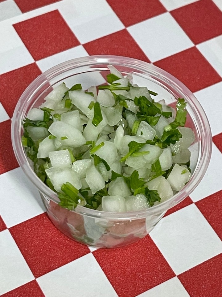 Side of Onion and Cilantro