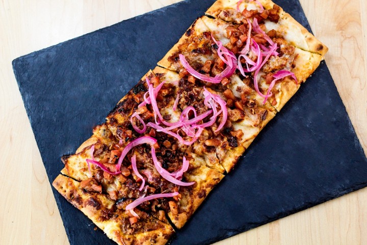 Chipotle Glazed Chicken Flatbread