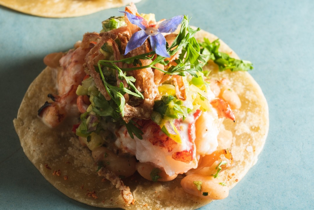BUTTER POACHED LOBSTER TACOS
