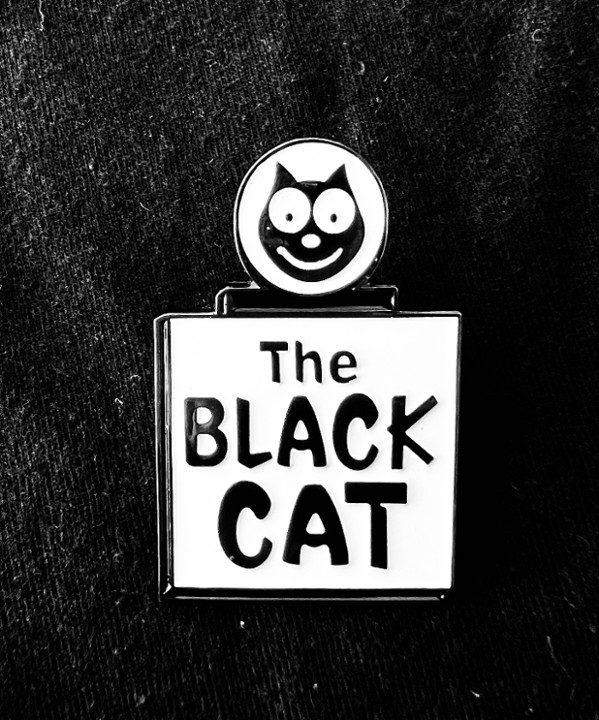 Cat Logo Pin