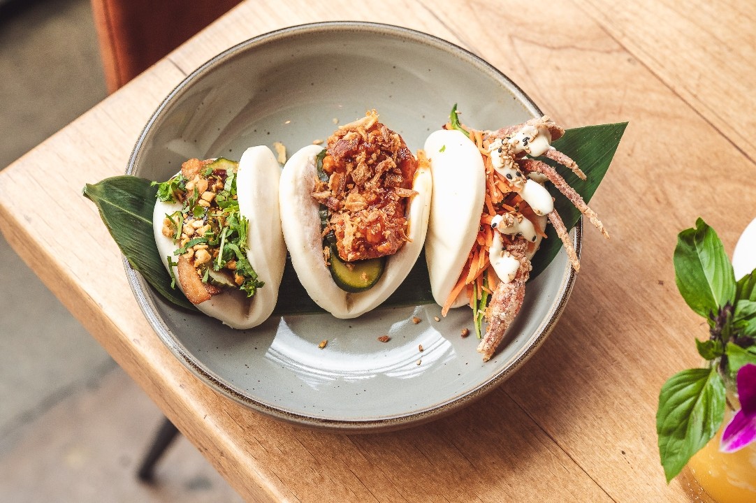 Trio of Steamed Buns / (3) for $19