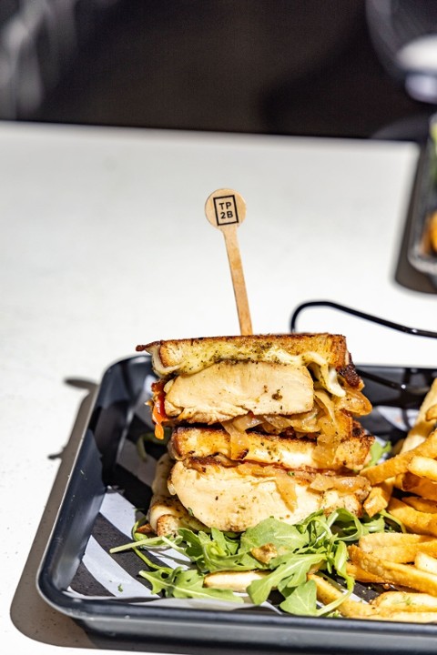 Chicken Pesto Melt