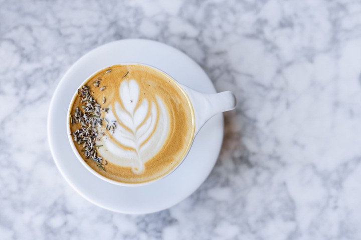 White Bloom Latte